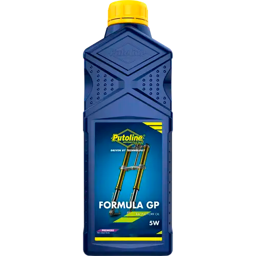 Aceite horquilla 5W Putoline Formula GP 1L, lubricante de alto rendimiento para suspensiones de motos
