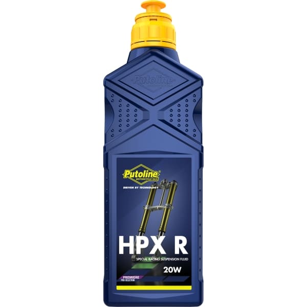 Aceite de suspensión 20W Putoline HPX R 1L, lubricante sintético para horquillas y amortiguadores