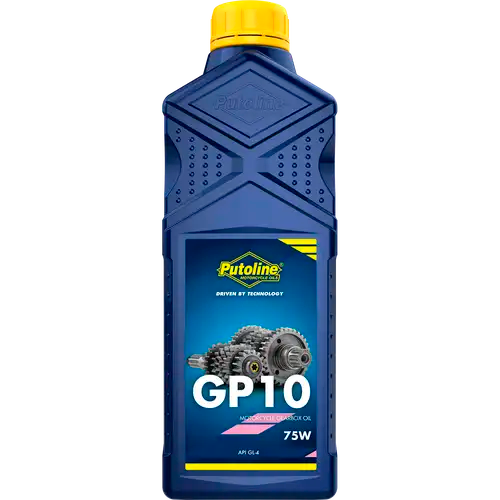 Aceite transmisión 75W Putoline GP 10 1L, lubricante para cajas de cambio y embragues de motos