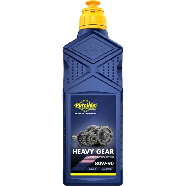 Aceite de transmisión 80W-90 Putoline Heavy Gear 1L, lubricante mineral para cajas de cambio