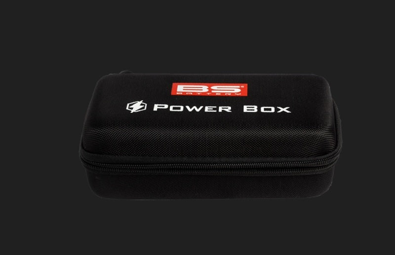 Arrancador / cargador de batería BS BATTERY Power Box PB-02 funda