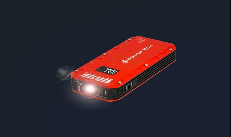 Arrancador / cargador de batería BS BATTERY Power Box PB-02 función linterna