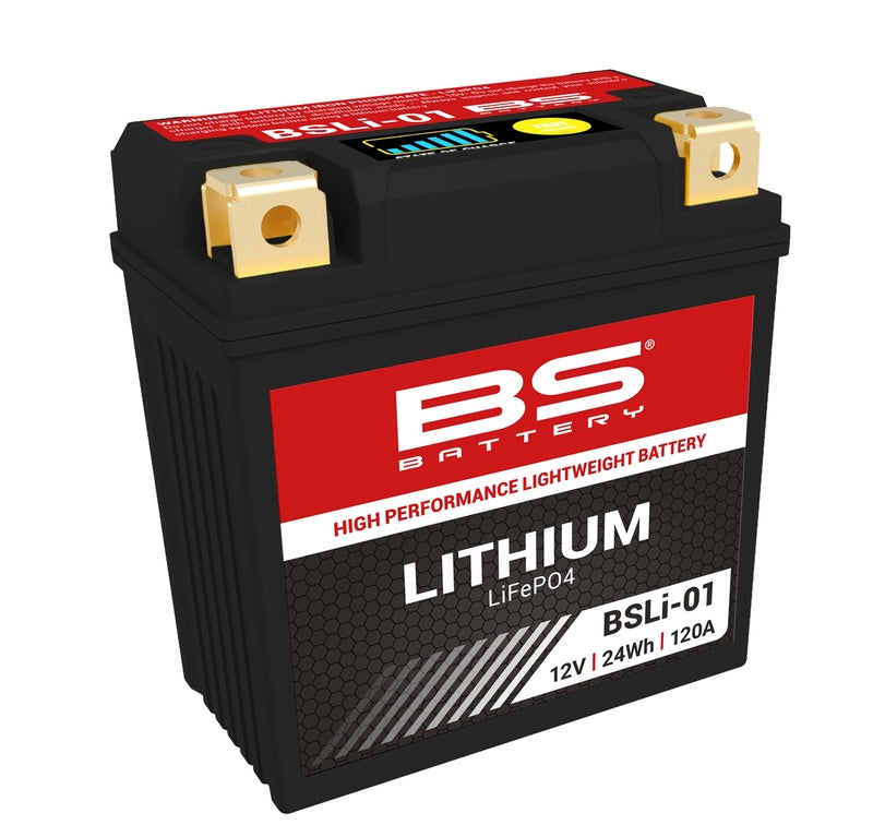 Batería de litio BS BATTERY BSLI-01 LFP01 con arranque potente y larga duración