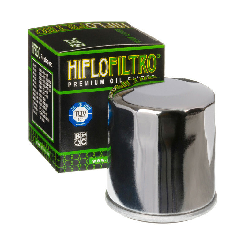 Filtro de aceite Hiflofiltro HF303C para moto