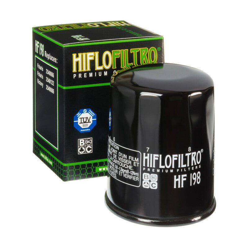 Filtro de aceite Hiflofiltro HF198 para moto