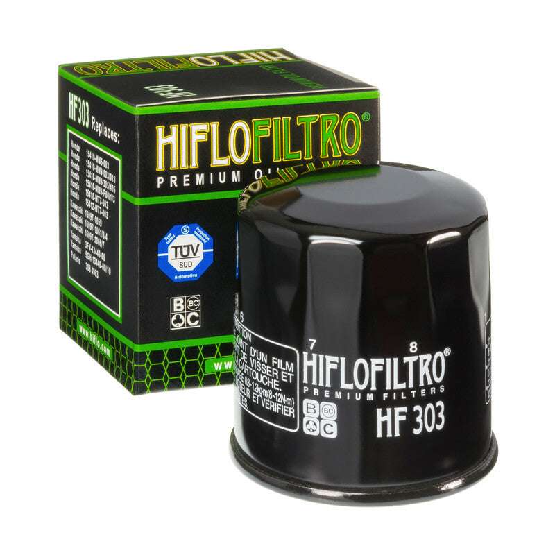 Filtro de aceite Hiflofiltro HF303 para moto