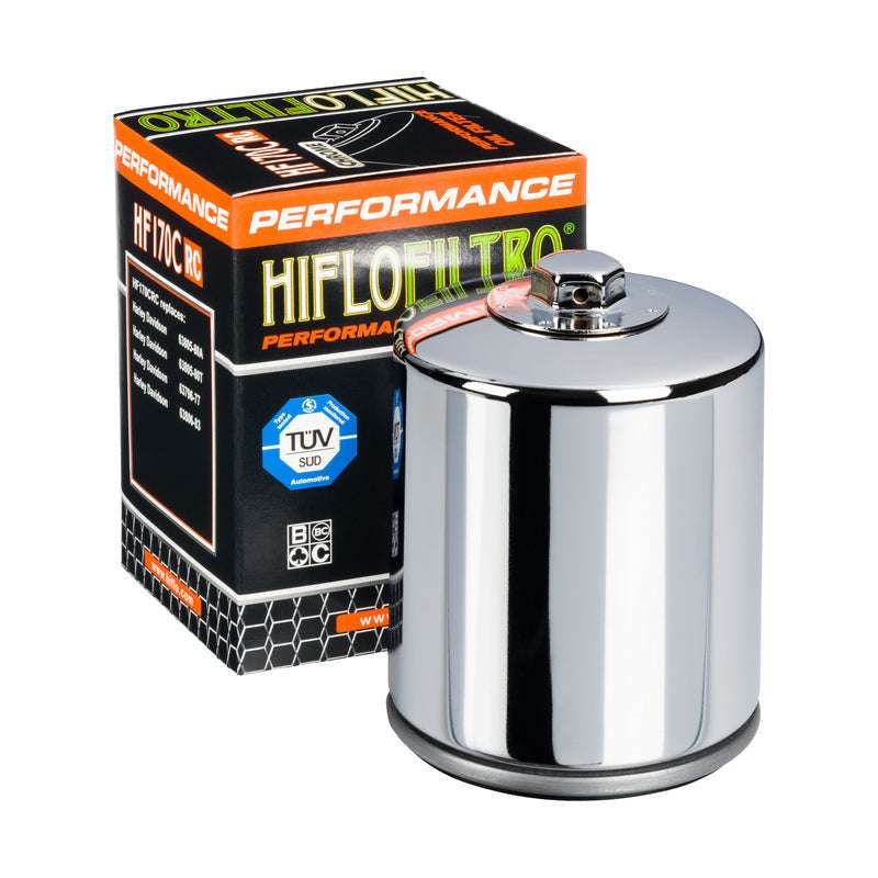 Filtro de aceite Hiflofiltro HF170CRC para moto