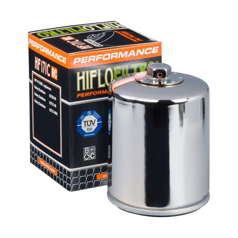 Filtro de aceite Hiflofiltro HF171CRC para moto