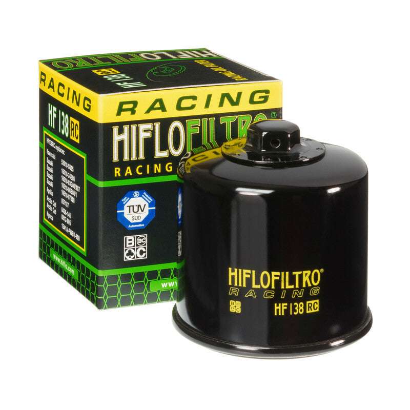 Filtro de aceite Hiflofiltro HF138RC para moto