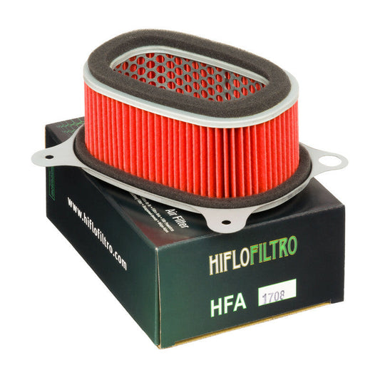 Filtro de aire Hiflofiltro HFA1708 para motocicleta