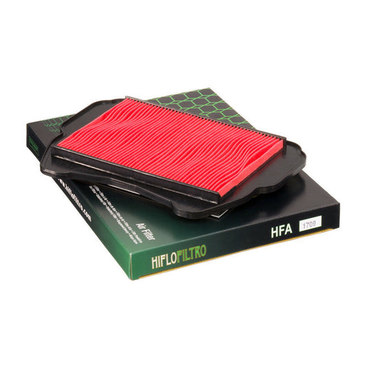 Filtro de aire Hiflofiltro HFA1709 para motocicleta