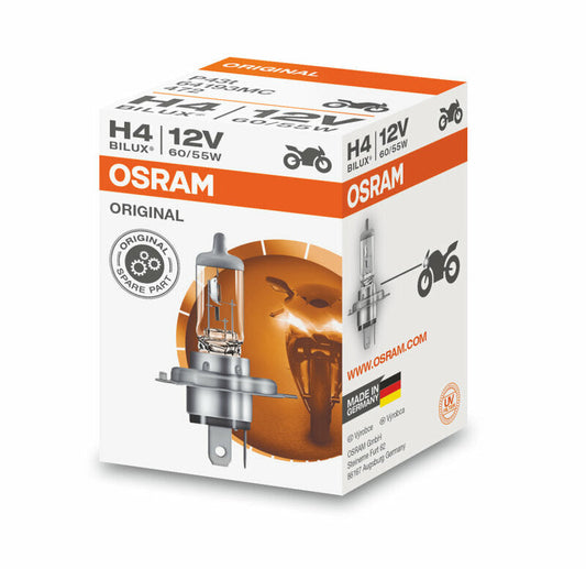 Lampara OSRAM 64193 - H4 12V/55W - MOTO ATELIER