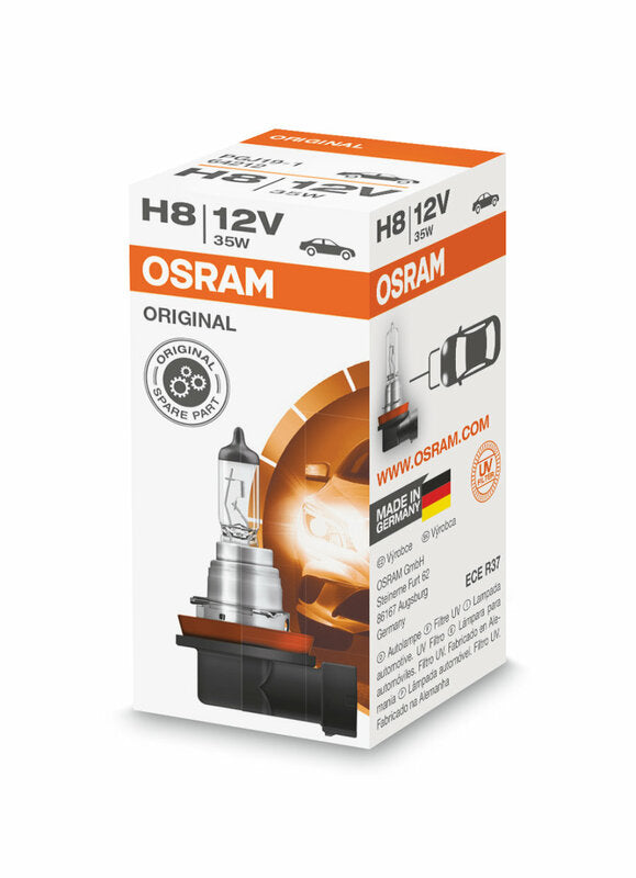 Lampara OSRAM 64212 - H8 12V/35W - MOTO ATELIER