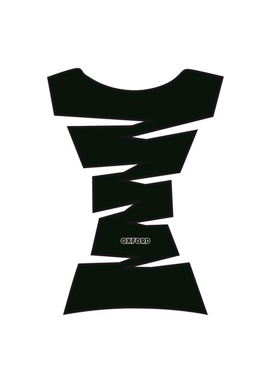 Protector de deposito OXFORD Jagged Vinyl noir - MOTO ATELIER