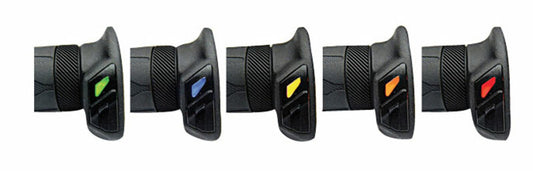Puños calefactables KOSO HG-13 130 mm, con interruptor de pulgar integrado - MOTO ATELIER