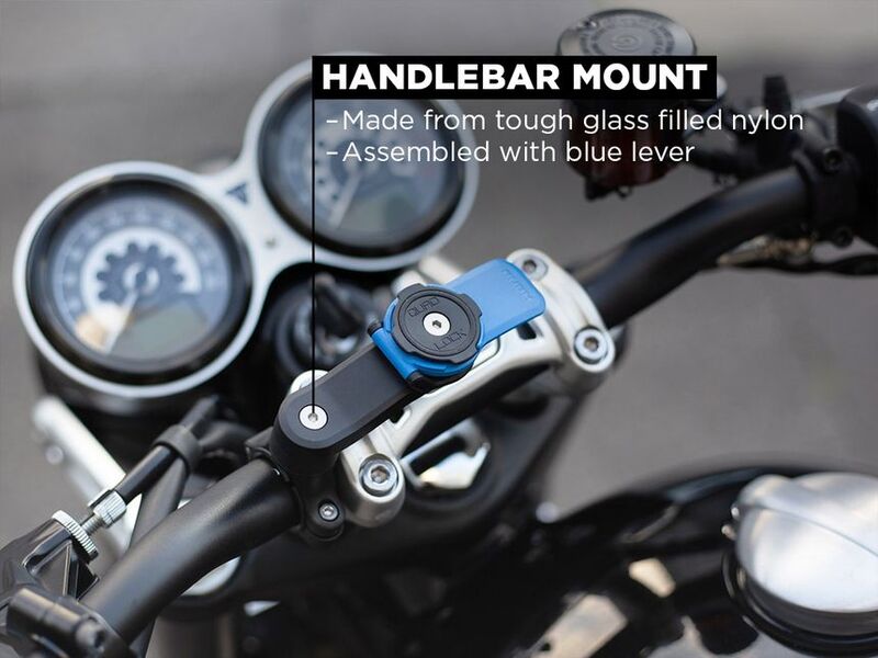 Soporte para smartphone moto para manillar QUAD LOCK - MOTO ATELIER