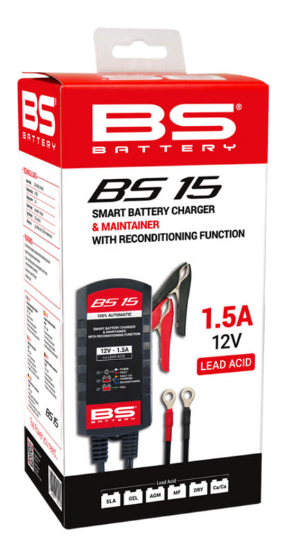 Caja cargador de bateria inteligente BS BATTERY BS15