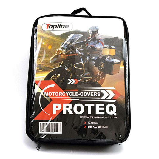 FUNDA PROTECTORA MOTO TOPLINE NEGRA