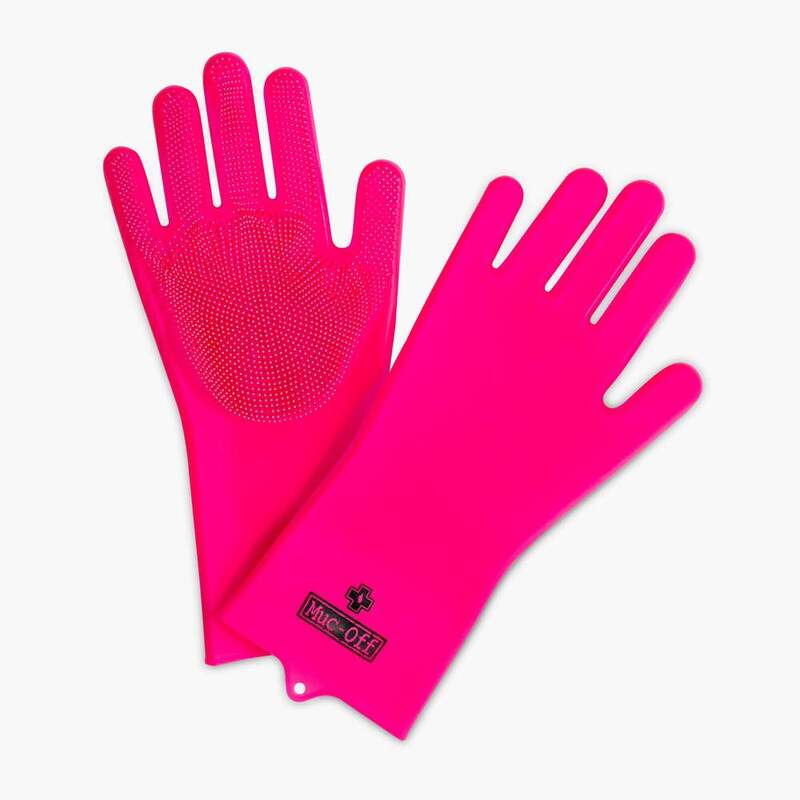 Guantes MUC-OFF de limpieza reutilizables para moto en distintas tallas