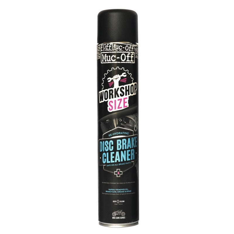 Spray limpia frenos 750ml MUC-OFF Disc Brake Cleaner para componentes motor y frenos tamaño grande