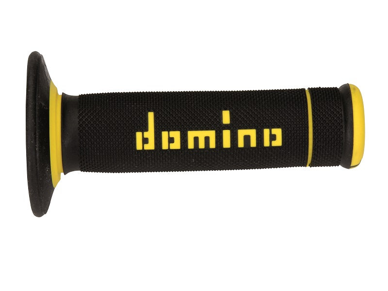 PUÑOS DOMINO OFF ROAD X-TREME D 22 MM L 118 MM PARA MOTOCICLETA COLOR NEGRO Y AMARILLO