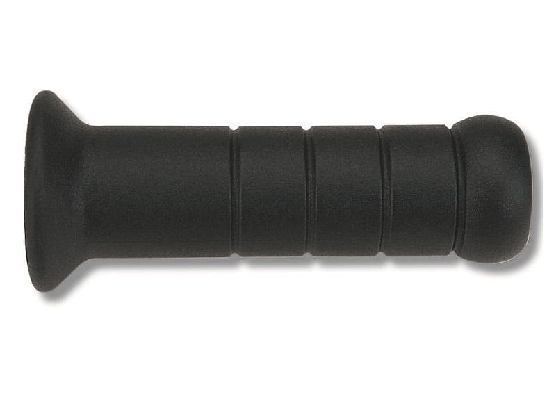 Puños domino Scooter PVC color negro cerrados 22 mm