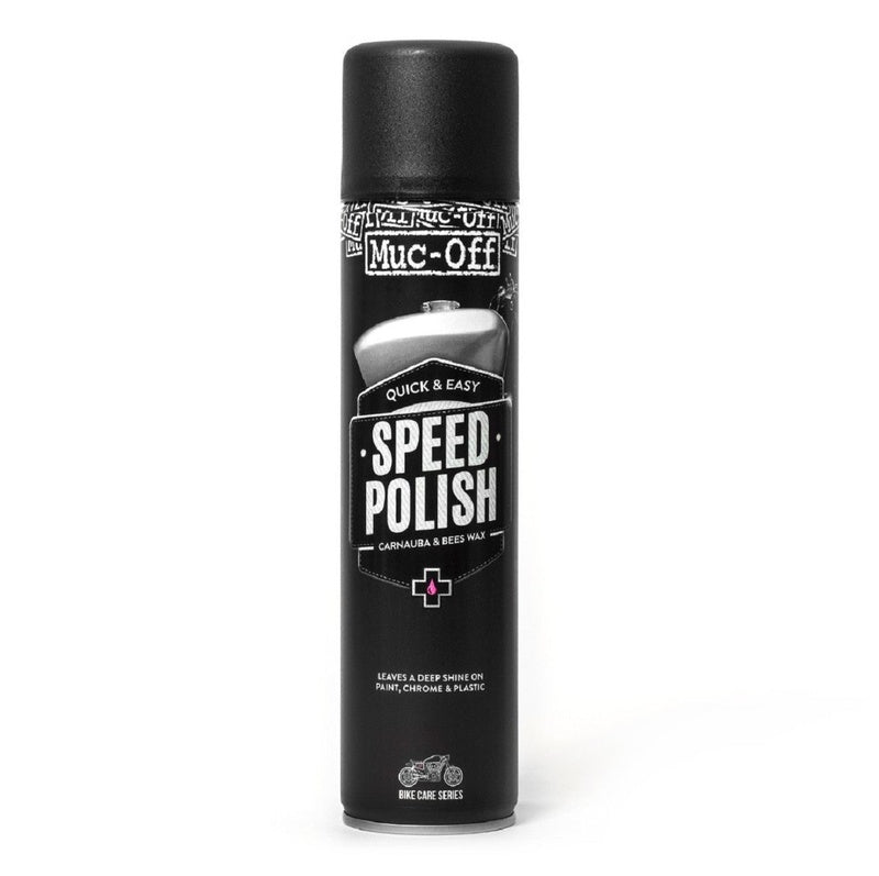 Spray pulimento (Cera de carnauba) 400ml MUC-OFF para moto