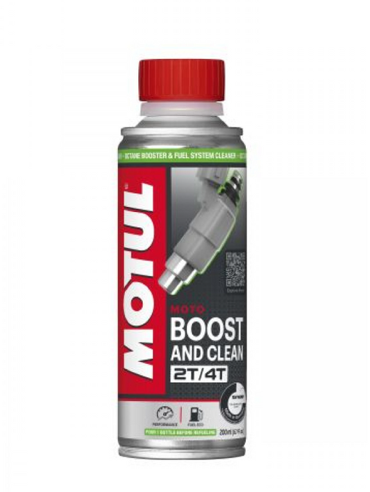 Aditivo Limpiador de Combustible MOTUL Boost and Clean Moto 200ml