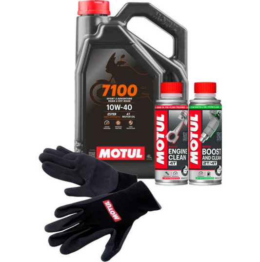Pack Mantenimiento MOTUL 7100 10W40 4T