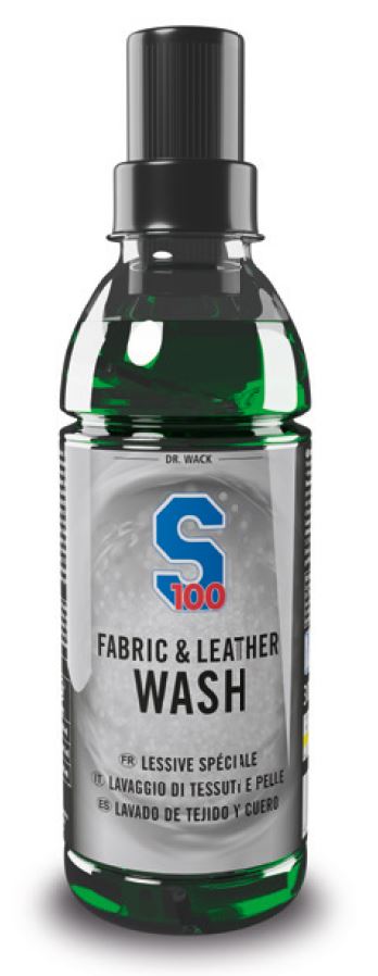 Detergente liquido S100 para tejidos tecnicos y cuero equipamiento moto