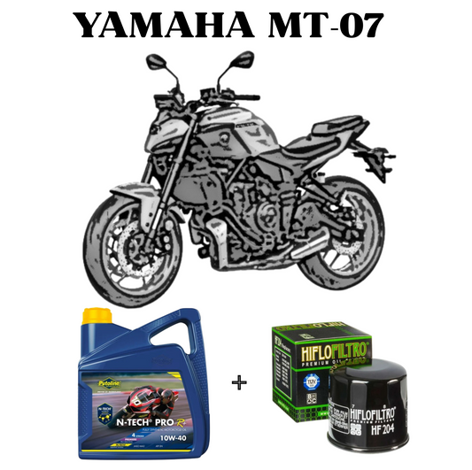 Pack revision YAMAHA MT-07 Aceite + filtro