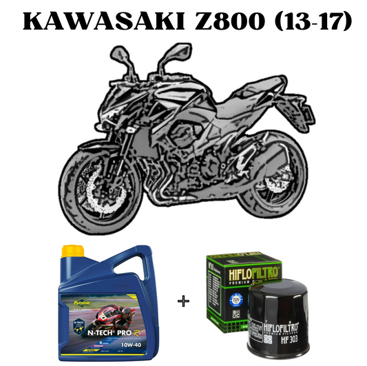 Pack revisión KAWASAKI Z800 Aceite + filtro