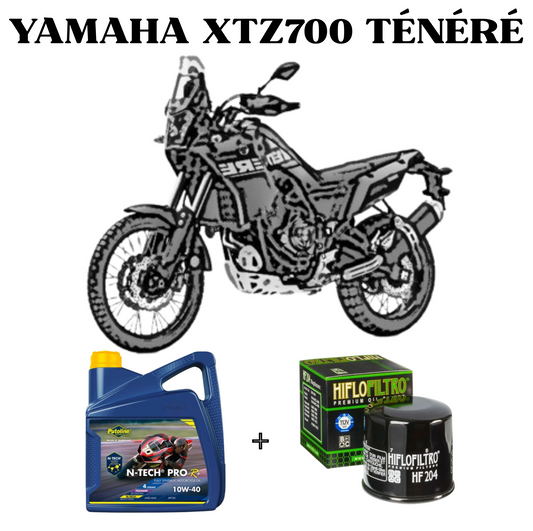 Pack revision YAMAHA 700 Ténéré  Aceite + filtro