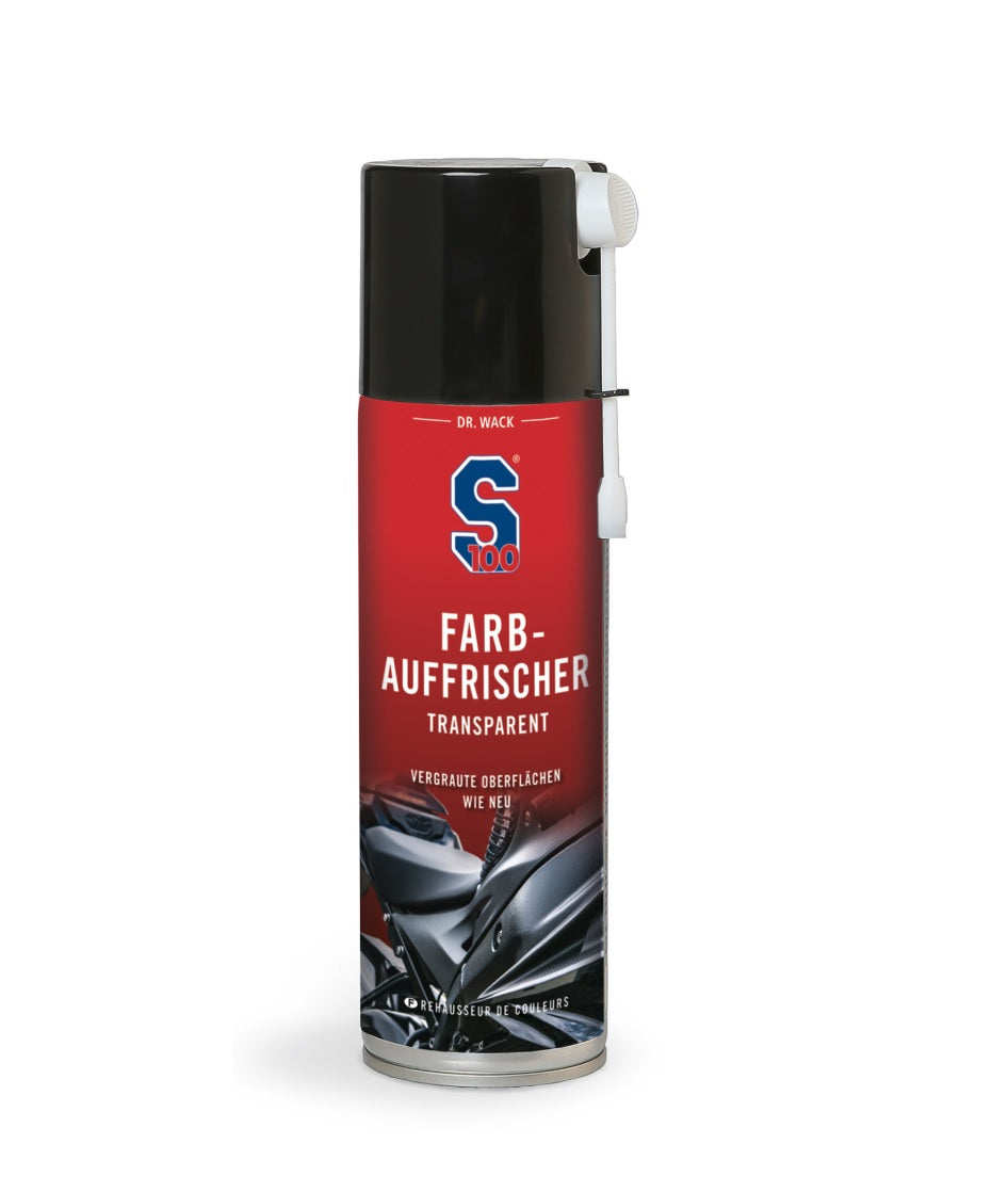 Restaurador de Color S100 spray 300ml para moto