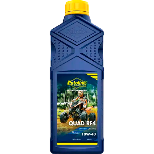 Aceite para motor Putoline Quad RF4 10W-40 1L, lubricante semisintético para quads y ATV 4T