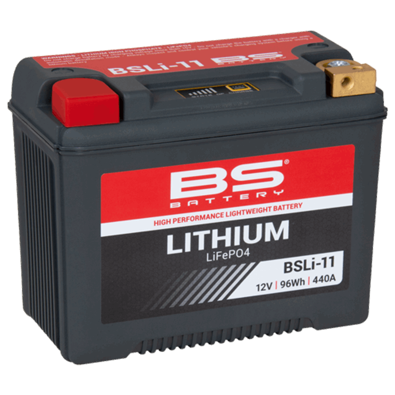 Batería moto de litio BS BATTERY Lithium - BSLI-11 - con arranque potente y larga duración