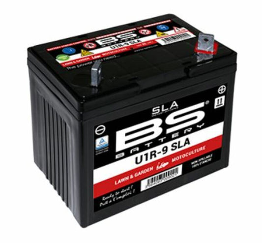 Batería precargada modelo U1R-9, sin mantenimiento y lista para instalar en tu moto