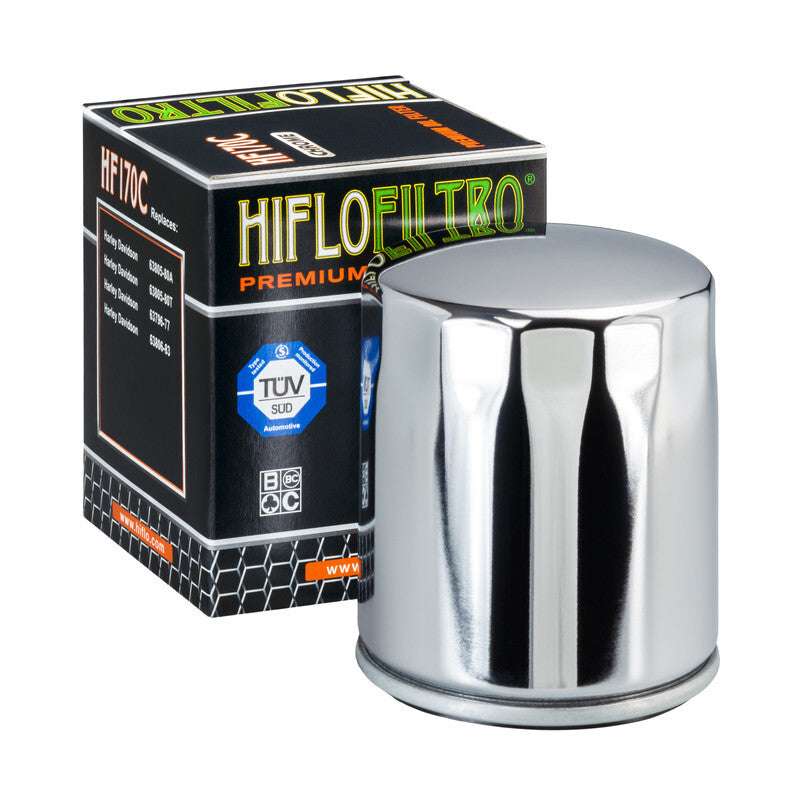 Filtro de aceite Hiflofiltro HF170C para moto