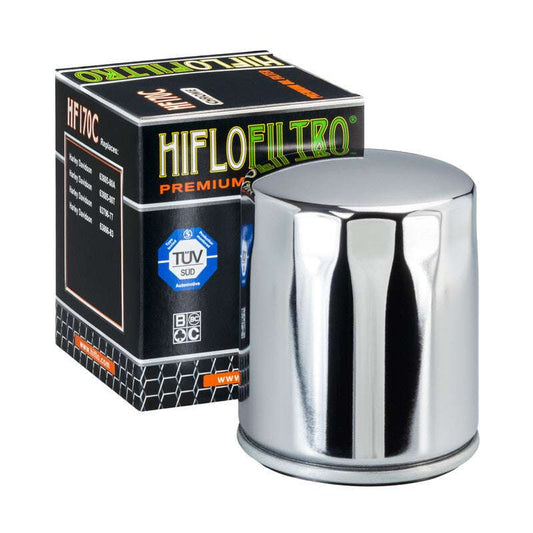 Filtro de aceite Hiflofiltro HF170C para moto