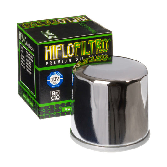 Filtro de aceite Hiflofiltro HF204C para moto