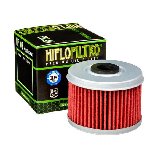 Filtro de aceite Hiflofiltro HF103 para moto