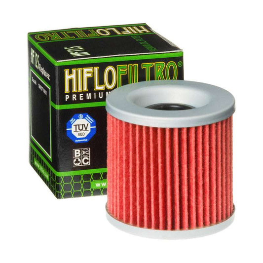 Filtro de aceite Hiflofiltro HF125 para moto