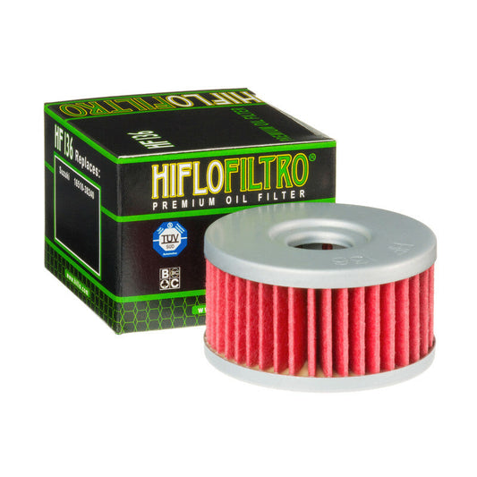 Filtro de aceite Hiflofiltro HF136 para moto