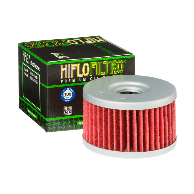 Filtro de aceite Hiflofiltro HF137 para moto