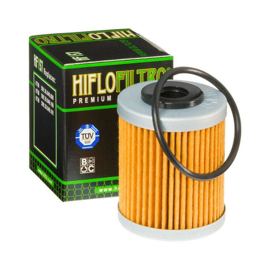 Filtro de aceite Hiflofiltro HF157 para moto