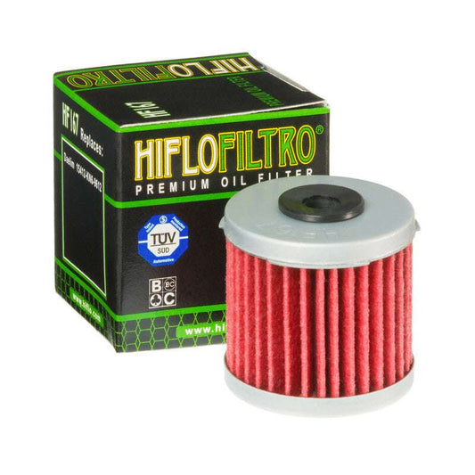 Filtro de aceite Hiflofiltro HF167 para moto