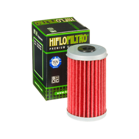 Filtro de aceite Hiflofiltro HF169 para moto