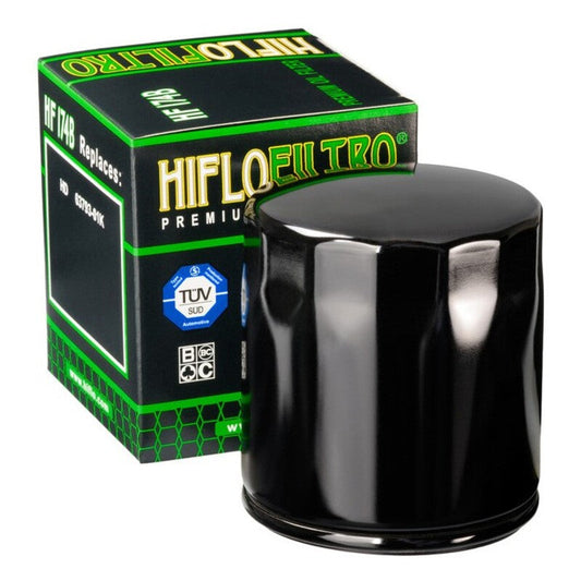 Filtro de aceite Hiflofiltro HF174B para moto
