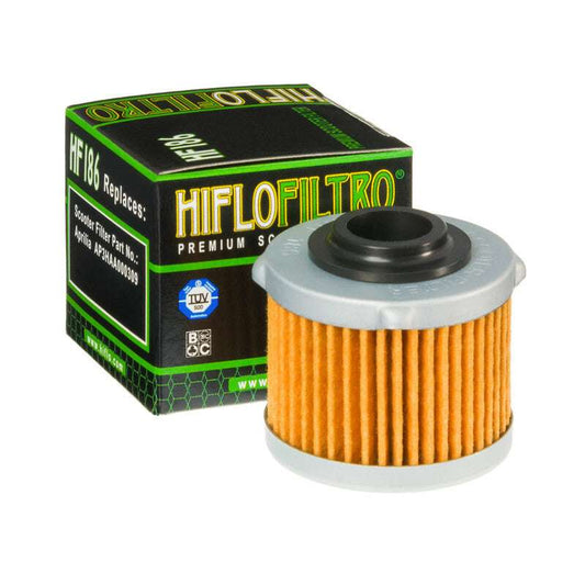 Filtro de aceite Hiflofiltro HF186 para moto