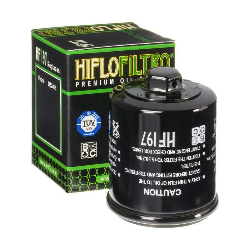 Filtro de aceite Hiflofiltro HF197 para moto